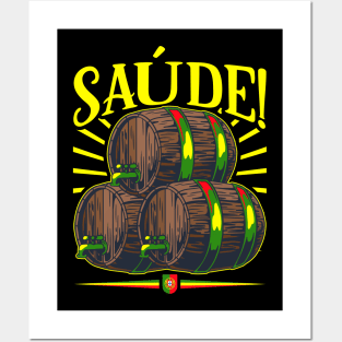 Saúde - Portuguese toast Posters and Art